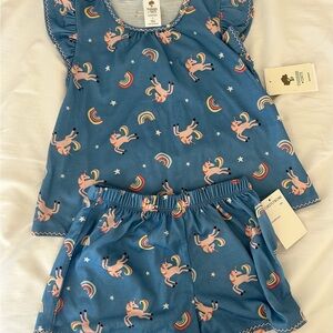 Tucker Tate Blue Unicorn Kids Pajamas